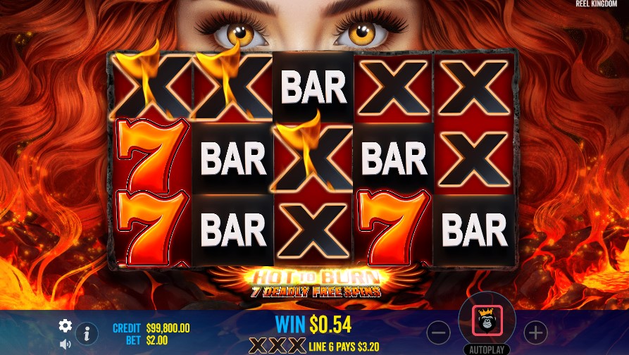 Hot To Burn 7 Deadly Free Spins