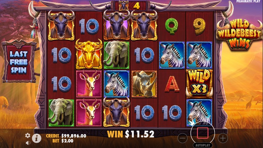 Wild Wildebeest Wins