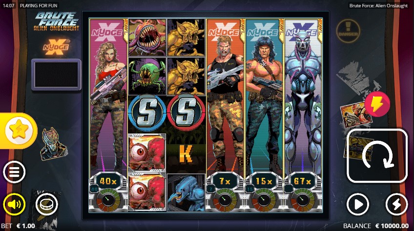 Brute Force Alien Onslaught