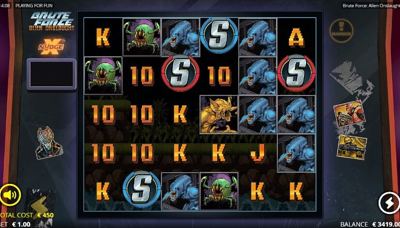 Brute Force Alien Onslaught