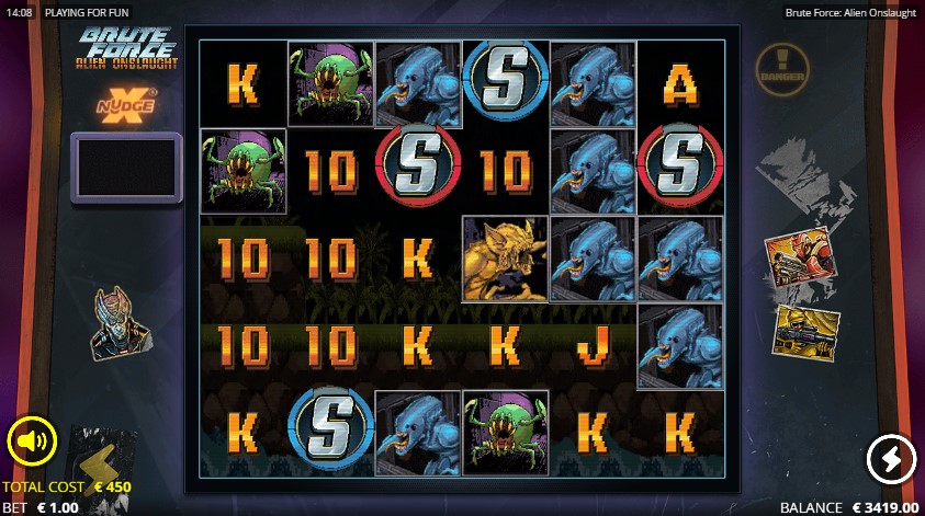 Brute Force Alien Onslaught