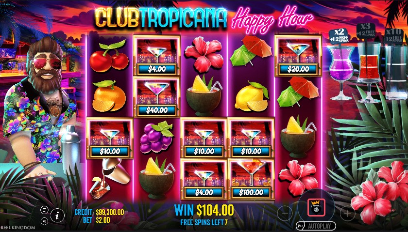 Club Tropicana Happy Hour