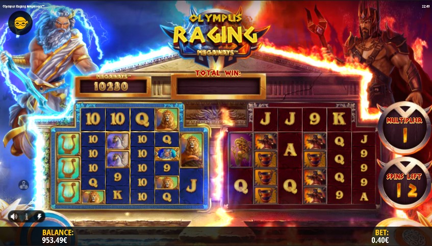 Olympus Raging Megaways