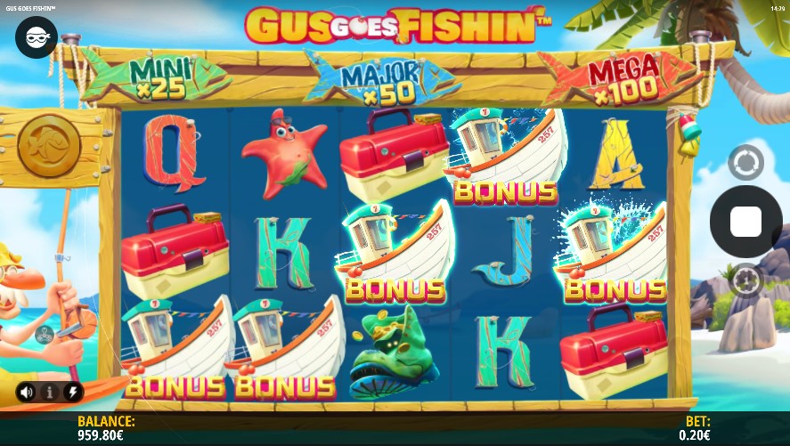 Gus Goes Fishin