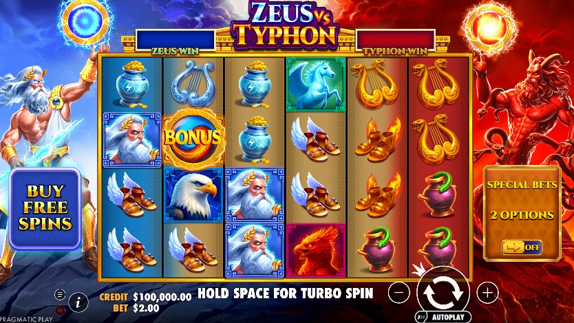 Zeus vs Typhon