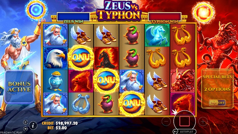 Zeus vs Typhon
