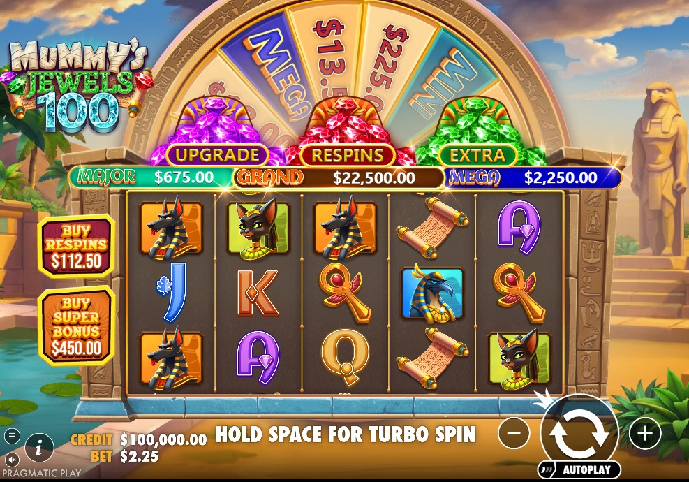 Mummys Jewels 100